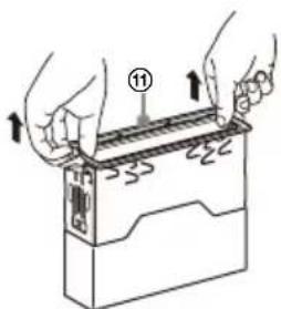 SONY XAVAX8150 - ① Retirada del marco decorativo y del soporte de montaje - 1