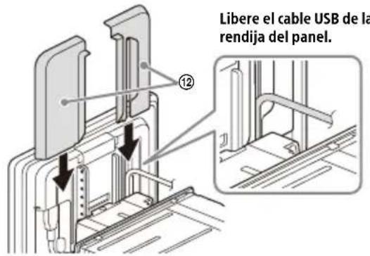 SONY XAVAX8150 - ⑧ Conexión de la pantalla a la unidad - 4