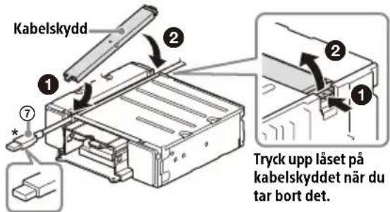SONY XAVAX8150 - Anslutningsdiagram för USB-kabel - 2
