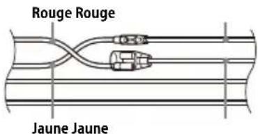 SONY XAVAX8150 - Quand les positions des câbles rouge et jaune sont inversées - 1