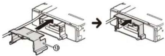 SONY XAVAX8150 - Anbringen des Verbundblechs - 1
