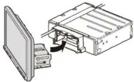SONY XAVAX8150 - Confirmation des positions de montage de l'écran - 1