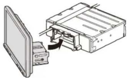 SONY XAVAX8150 - ⑥ Making sure the mounting positions of the display - 1