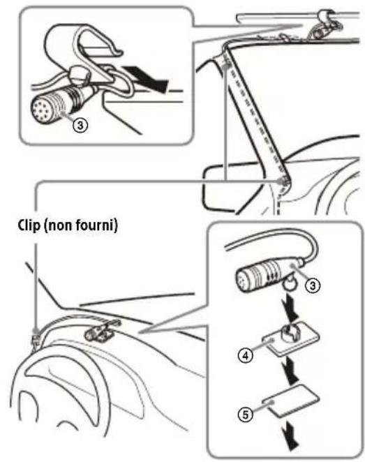 SONY XAVAX5650 - Installation du microphone - 1