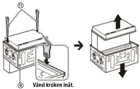 SONY XAVAX5650 - Ta bort monteringshylsan - 1