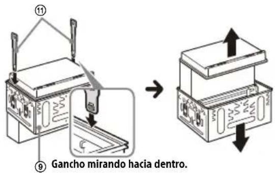 SONY XAVAX5650 - Desmontaje del soporte de montaje - 1