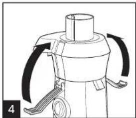 HAMILTON BEACH Big Mouth 67601A - How to Assemble - 4