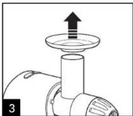 HAMILTON BEACH Masticating 67951 - How to Disassemble - 3