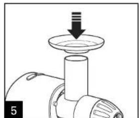 HAMILTON BEACH Masticating 67951 - How to Assemble - 5