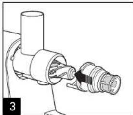 HAMILTON BEACH Masticating 67951 - How to Assemble - 3