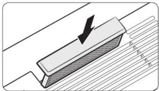 SAMSUNG DF60R8600CG - To change the cotton pad - 4