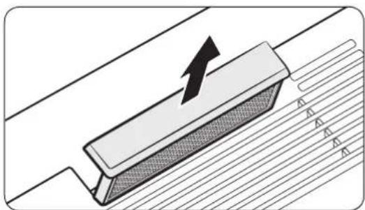 SAMSUNG DF60R8600CG - To change the cotton pad - 1