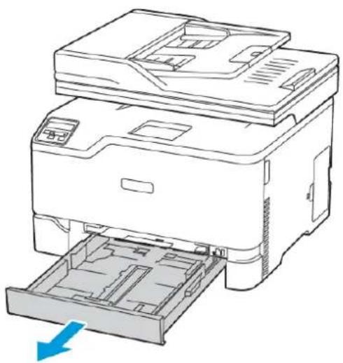 XEROX C235V - Incident papier dans le magas - 4