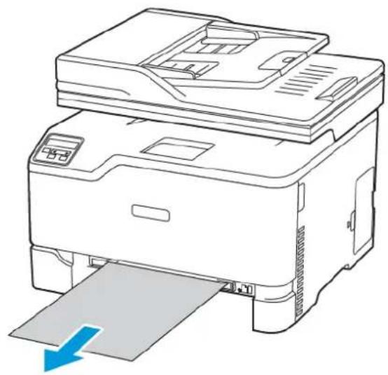 XEROX C235V - Incident papier dans le chargeur manuel - 2