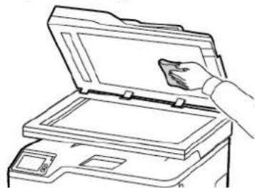 XEROX C235V - Nettoyage du scanner - 4