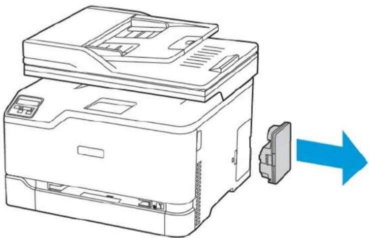 XEROX C235V - Remplacement du bac à déchets - 1