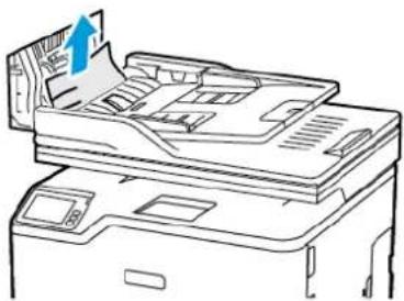 XEROX C235V - Incident papier dans le chargeur automatique de documents - 2