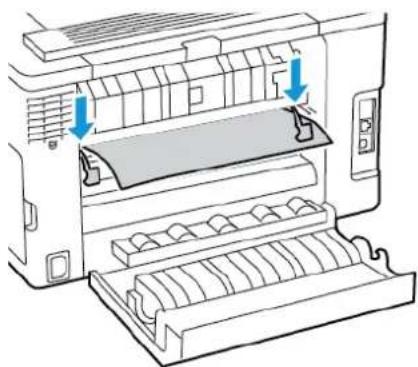 XEROX C235V - Incident papier dans la porte b - 6