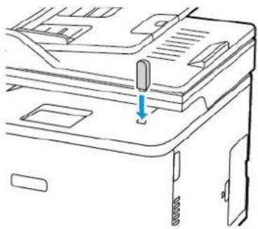 XEROX C235V - Numérisation vers un lecteur flash - 1