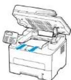 XEROX B225V - Incident papier dans l'unité recto verso - 3