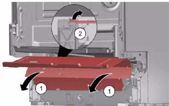 BOSCH SGS4HVI33E - Odstraněni zásuvkové desky v základné - 2