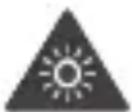 SAMSUNG W2019 - Fate attenzione a non esporre l'obiettivo della fotocamera a una sorgente luminosa intensa come la luce solare diretta - 1