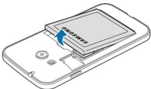 SAMSUNG Galaxy S Duos 3 - Retirer la carte SIM ou USIM et la batterie - 1