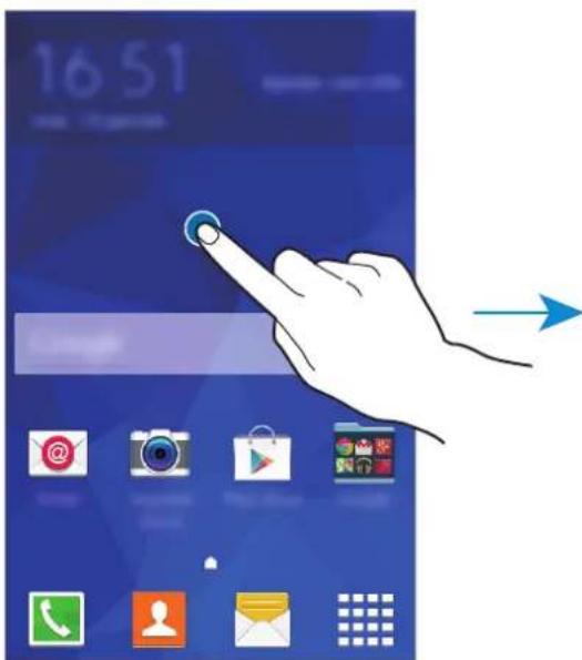 SAMSUNG Galaxy S Duos 3 - Options de l'écran d'accueil - 1