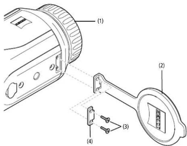 ZEISS DTI 335 - Objektivi kaitsekatte valjavahetus - 1