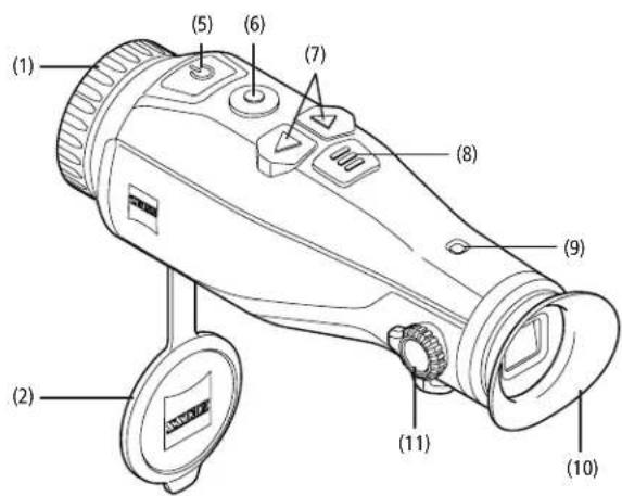 ZEISS DTI 335 - Tarkkailu silmälasien kanssa tai ilman silmälaseja - 3