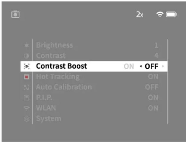 ZEISS DTI 335 - Menu - 2