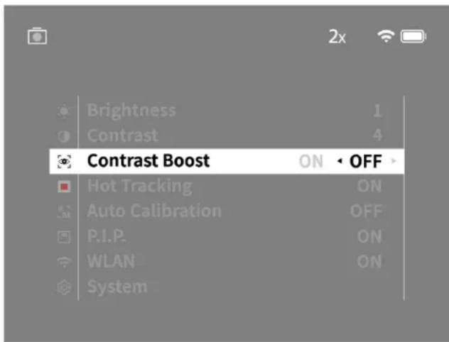 ZEISS DTI 335 - Menu - 2