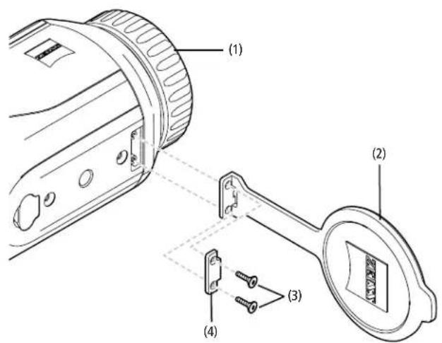 ZEISS DTI 335 - Vymena ochranneho krytu objektivu - 1