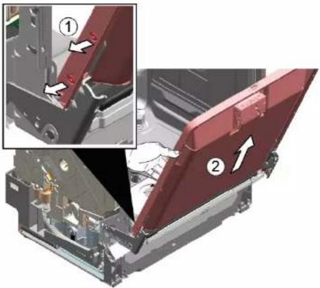 BOSCH SGS4HVI32E - Odoberanie vnútorných dvierok - 1