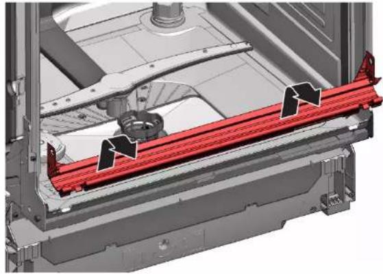 BOSCH SGS4HVI32E - Demontarea garniturii uşii - 2