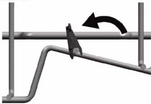 BOSCH SGS4HVI32E - Installing cup support clip - 4
