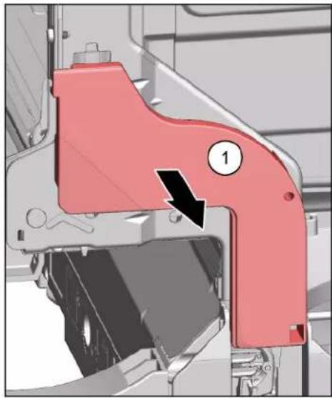 BOSCH SGS4HVI32E - Fixer les ressorts de porte - 1