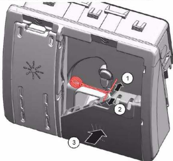 BOSCH SGS4HVI32E - Isætning af fjeder - 1