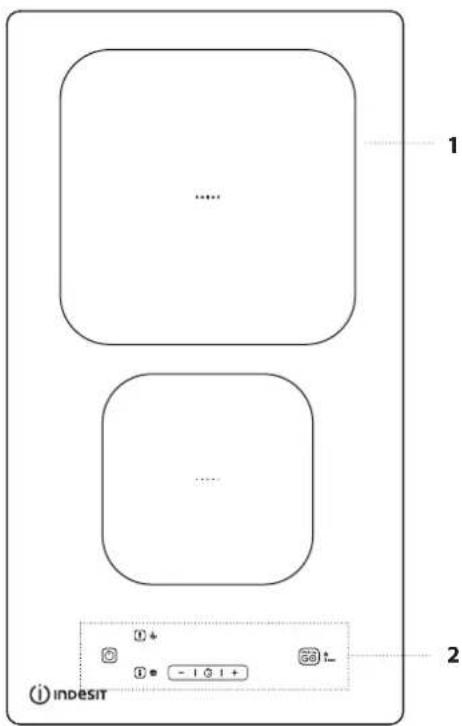 INDESIT IS 19Q30 NE - DESCRIPTION DU PRODUIT - 1