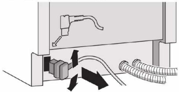 BOSCH Serie 4 SGS4HAW48E - Afbrydelse af stromkabel - 1
