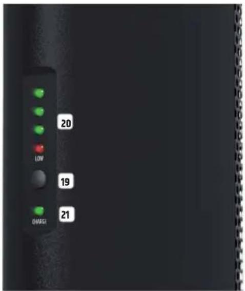 LD Systems MAUI 5 GO 100 - EMBASE SECTEUR ET PORTE-FUSIBLE - 1