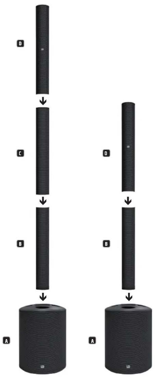 LD Systems MAUI 5 GO 100 - STRUCTURE - 1