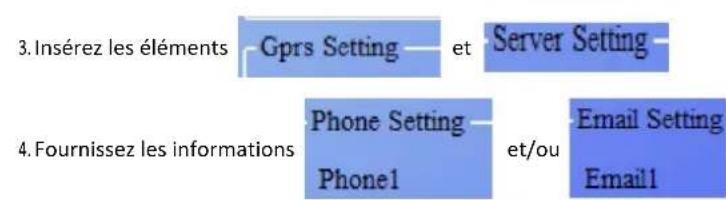 DENVER WCM8010MK2 - Étapes de la configuration MMS - 2