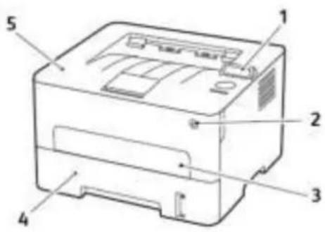 XEROX B230V - Configuration de l'imprimante - 1
