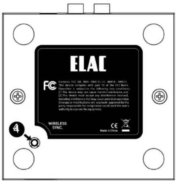 ELAC AirX2 - Commandes et voyants - 3