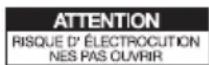 FOSTEX PM0.4c - ■ AVERTISSEMENT et PRÉCAUTIONS - 1