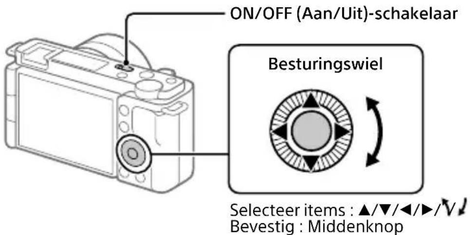 SONY ZVE10L - De taal en de klok instellen - 1