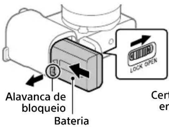 SONY ZVE10L - Inserir a bateria (fornecido)/cartão de memória (vendido separadamente) na câmara - 1