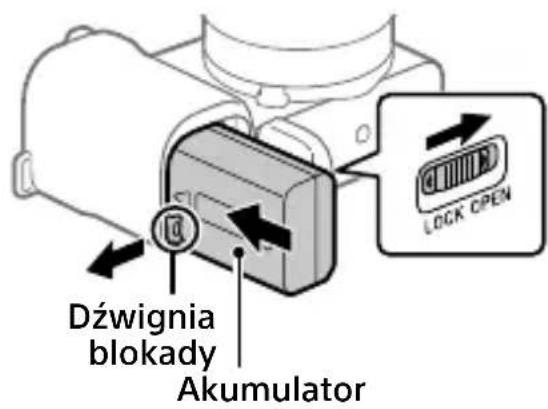 SONY ZVE10L - Wkładanie akumulatora (w zestawie)/karty pamięci (sprzedawany oddzielnie) do aparatu - 1