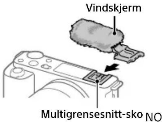SONY ZVE10L - Bruke vindskjermen (inkludert) - 1